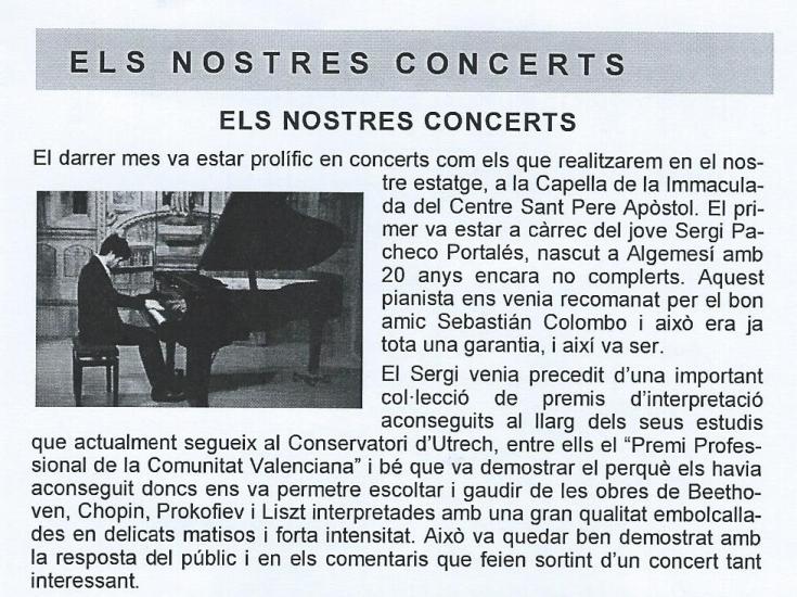 SERGI PACHECO CRITICA